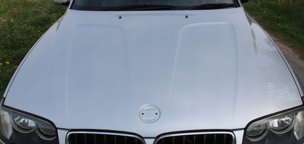 фото №1, Капот кришка двигуна bmw x3 e83 354 titansilver
