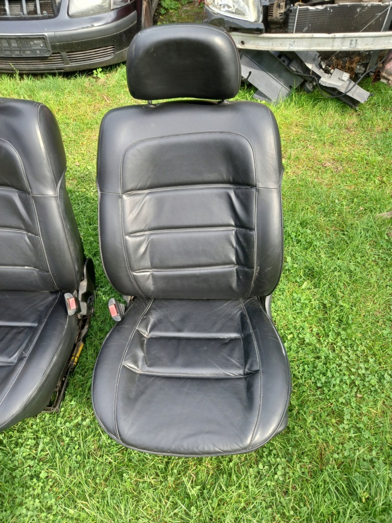 фото №9, Opel omega b sedan шкіряний салон сидіння l + p електричний заднє сидіння обшивки