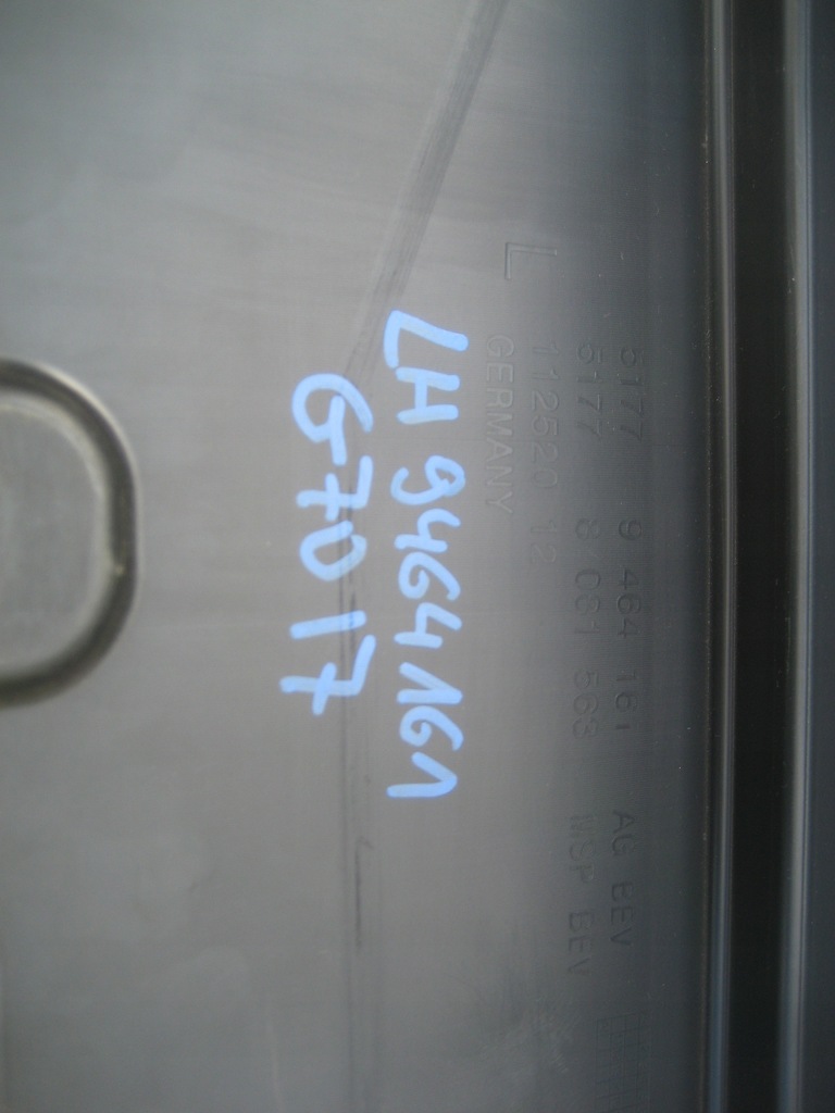 фото №10, Bmw 7 g70 i7 молдинг порог левая