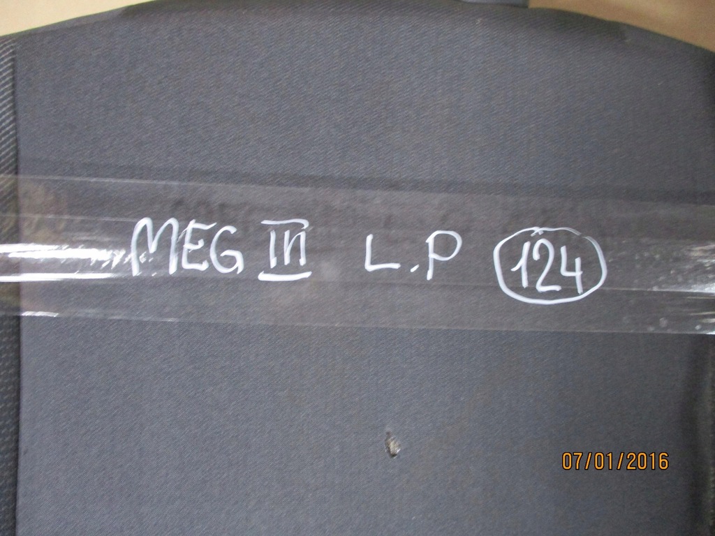 фото №3, Сидіння лівий перед renault megane iii