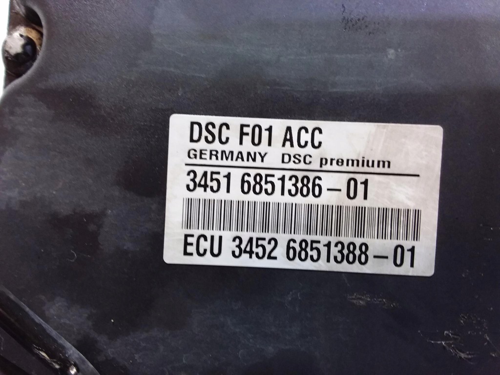 фото №6, Bmw 7 f01 f02 насос abs dsc acc 6851386 6851388