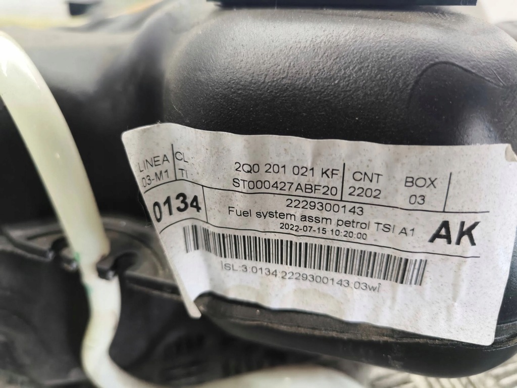 фото №4, Audi a1 2022 бак топлива