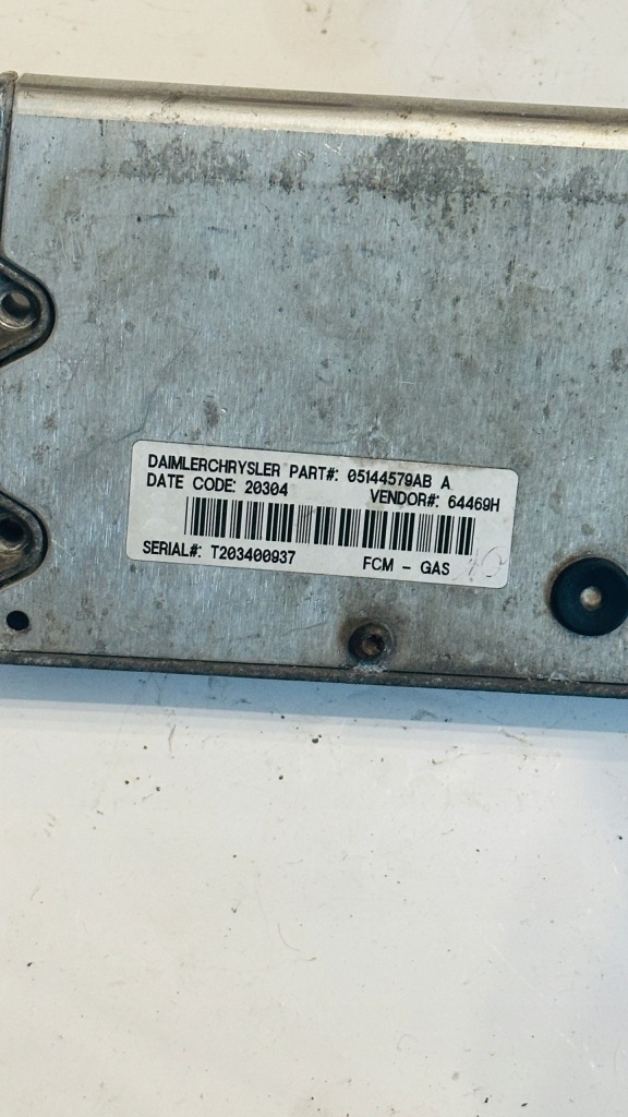 фото №1, Модуль блок керування dodge caravan 05144579ab