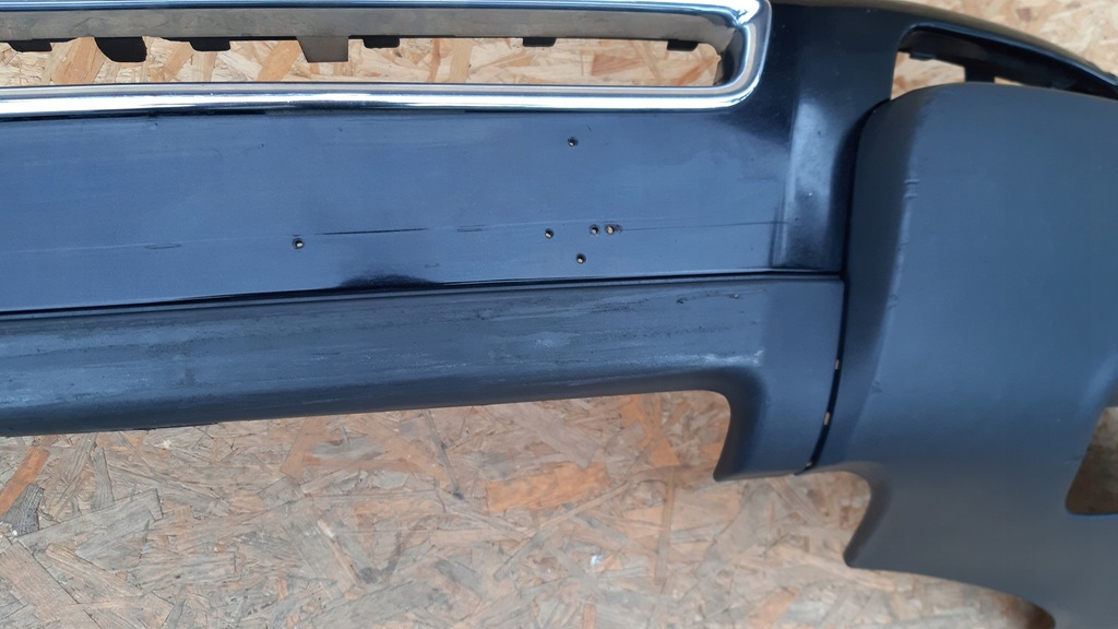 фото №6, Volvo xc90 i 02-06 бампер передний решётка хром