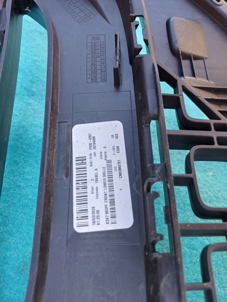 фото №8, Спойлер накладка бампера передній mercedes glb w247 x247 a2478853608 org