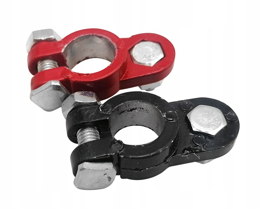 фото №2, Клеммы аккумулятор универсальные oczkowe + щетка