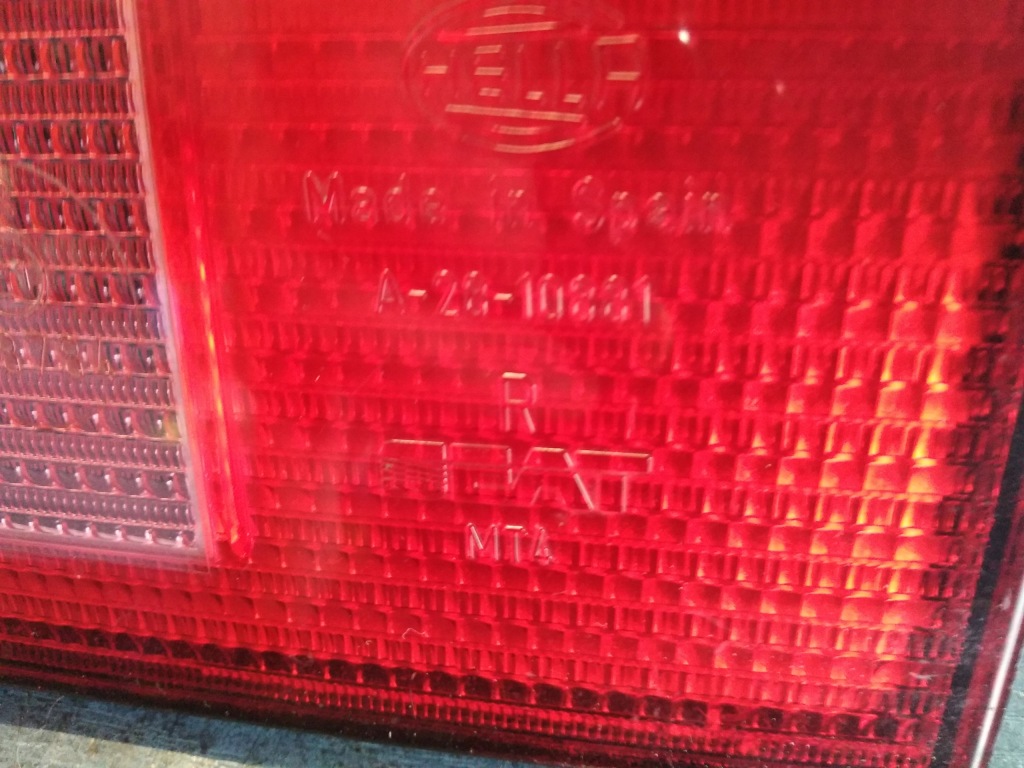 фото №7, Seat toledo 1 права лампа w кришка задня 1l0945094s