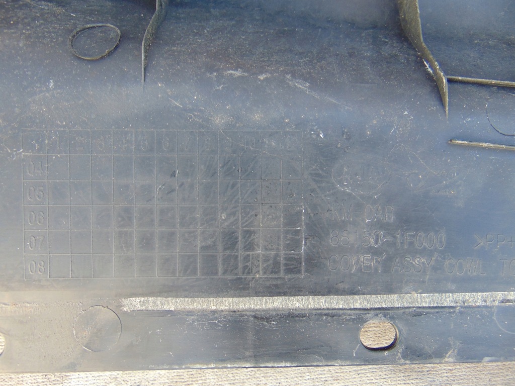 фото №14, Жабо kia sportage 2 ii 04r- europa