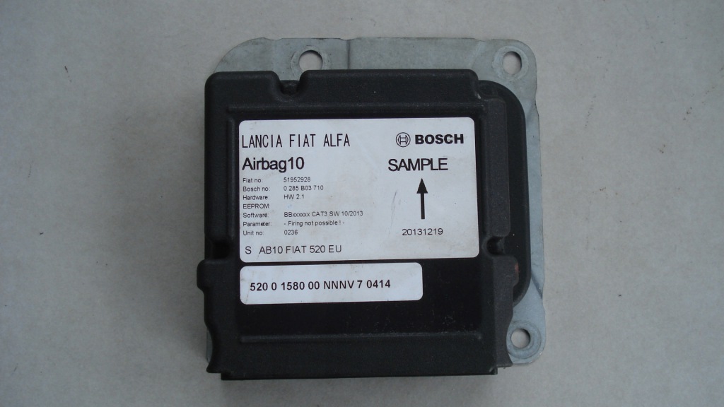 фото №1, Датчик подушка безпеки 51952928 0285b03710 jeep renegade