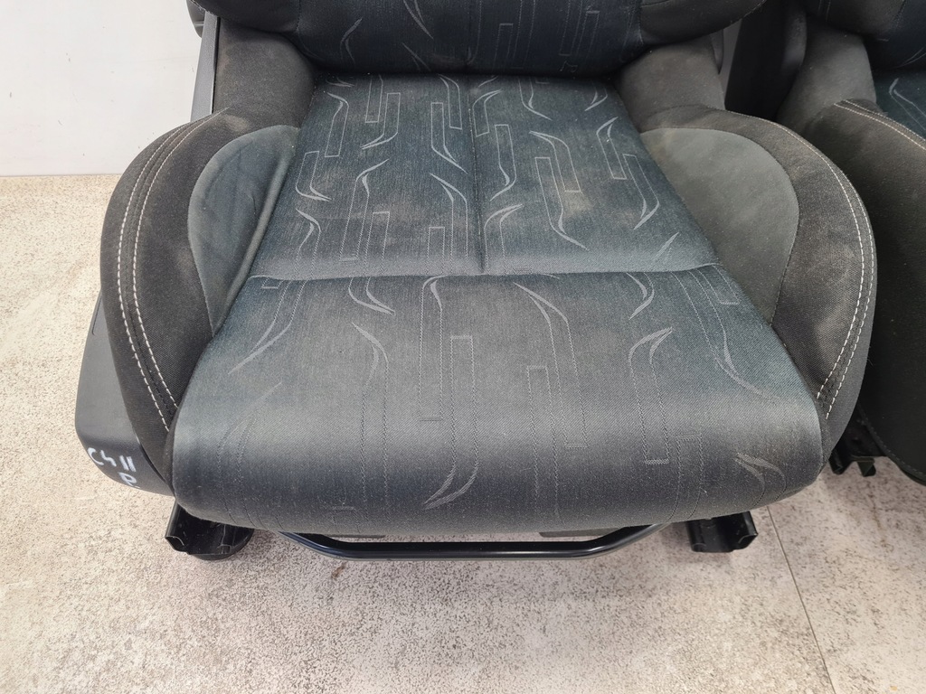 фото №7, Citroen c4 ii сидіння заднє сидіння обшивки