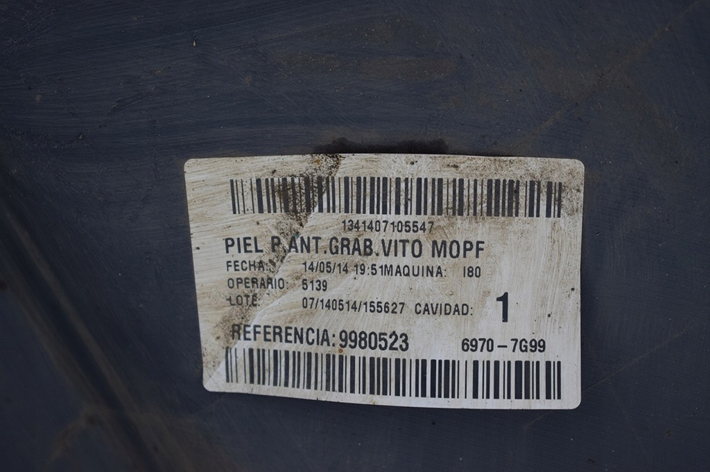 фото №7, Бампер передний перед mercedes vito w639 lift