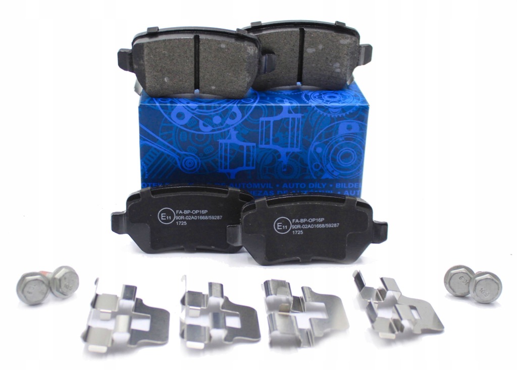 фото №1, Гальмівні колодки гальмівні задня opel astra g h combo meriva zafira kia venga