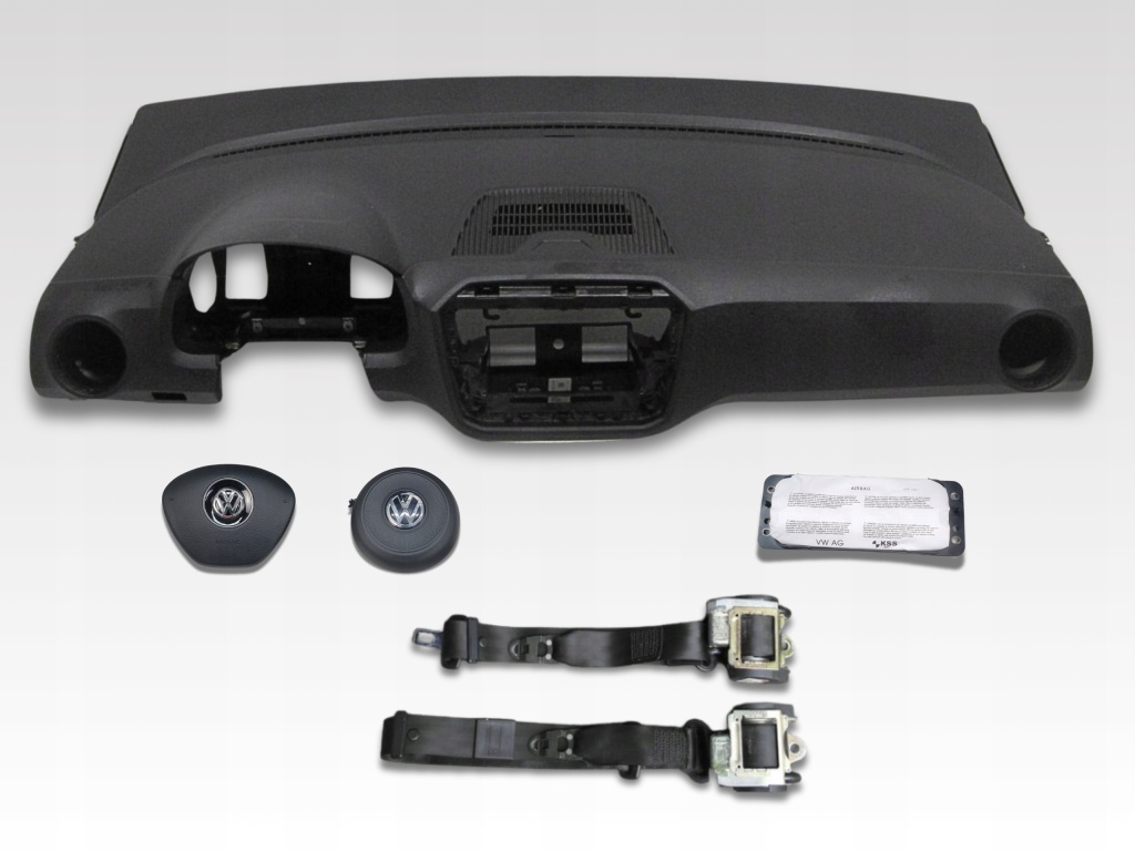 фото №1, Volkswagen up! lift vw панель приладів чорний mat подушка безпеки ремені комплект