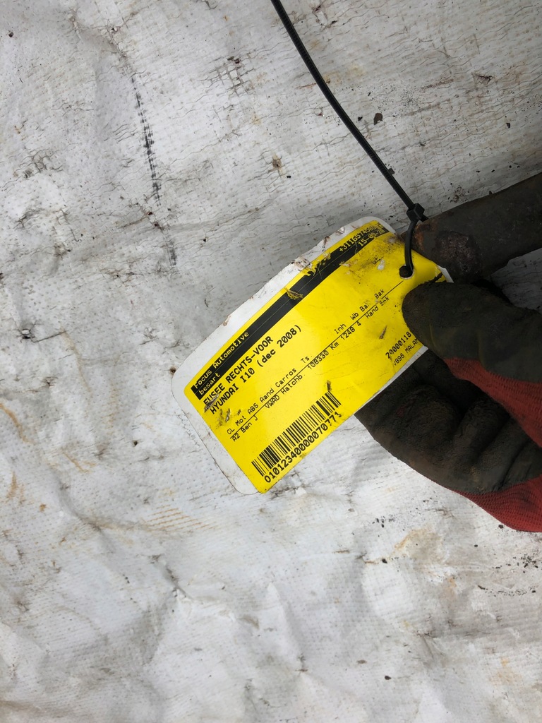 фото №4, Поворотний кулак ступиця права перед hyundai i10