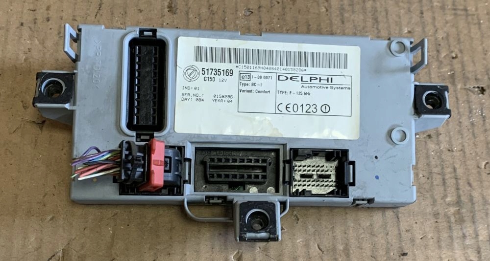 фото №1, Коробка модуль bsifiat punto ii 51735169