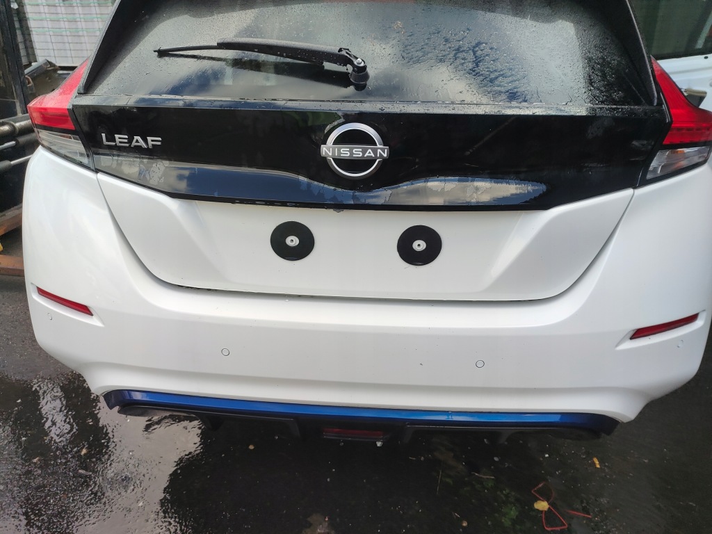 фото №1, Nissan leaf ii 2 кришка багажника кришка багажника білий 326g