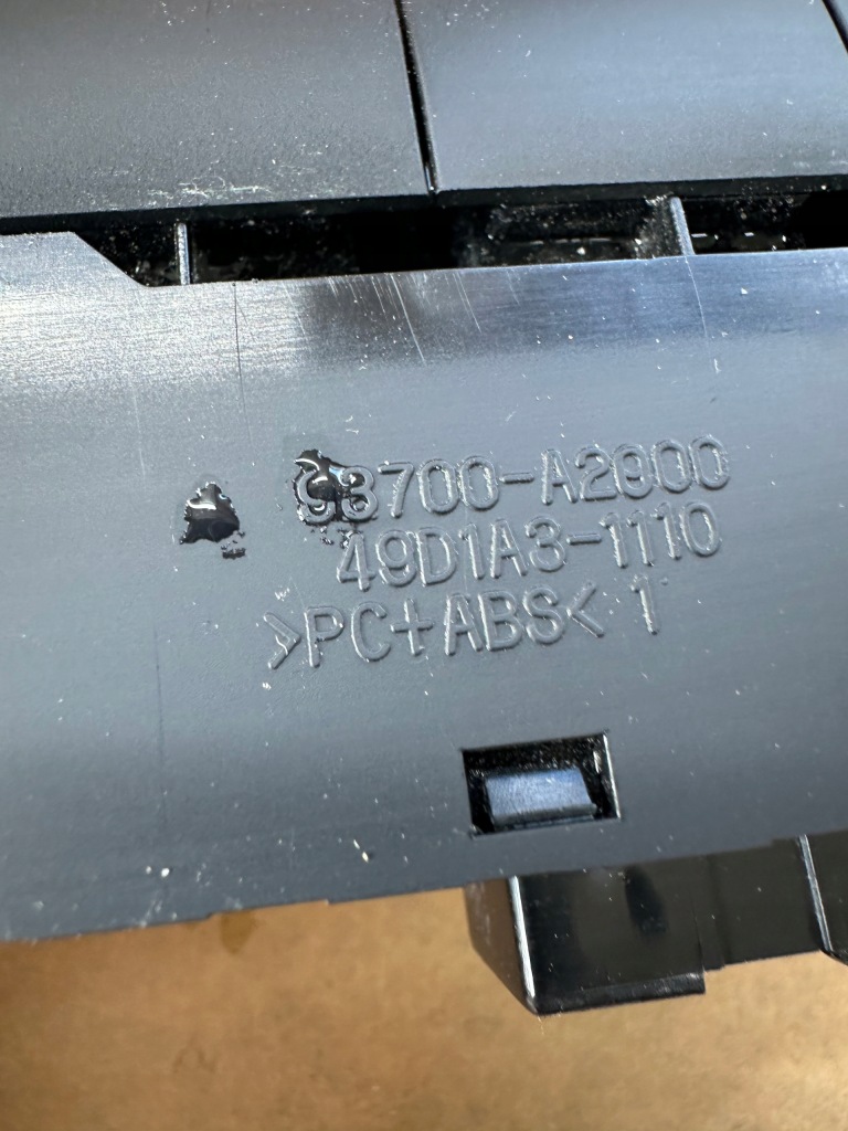 фото №4, Kia ceed ii панель переключателей 93700-a2000