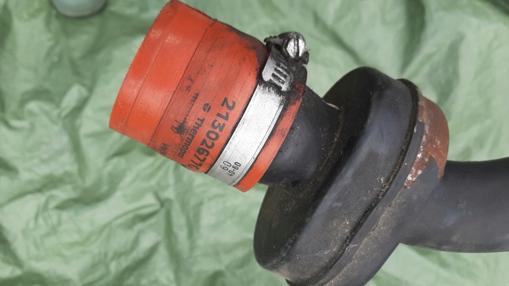 фото №4, 21302677c chrysler grand voyager iv 2.8 труба интеркулер шланг воздуха