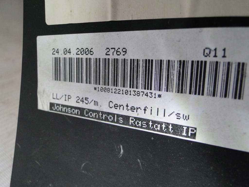 фото №11, Mercedes a w169 приборная панель приборная панель консоль подушка безопасности