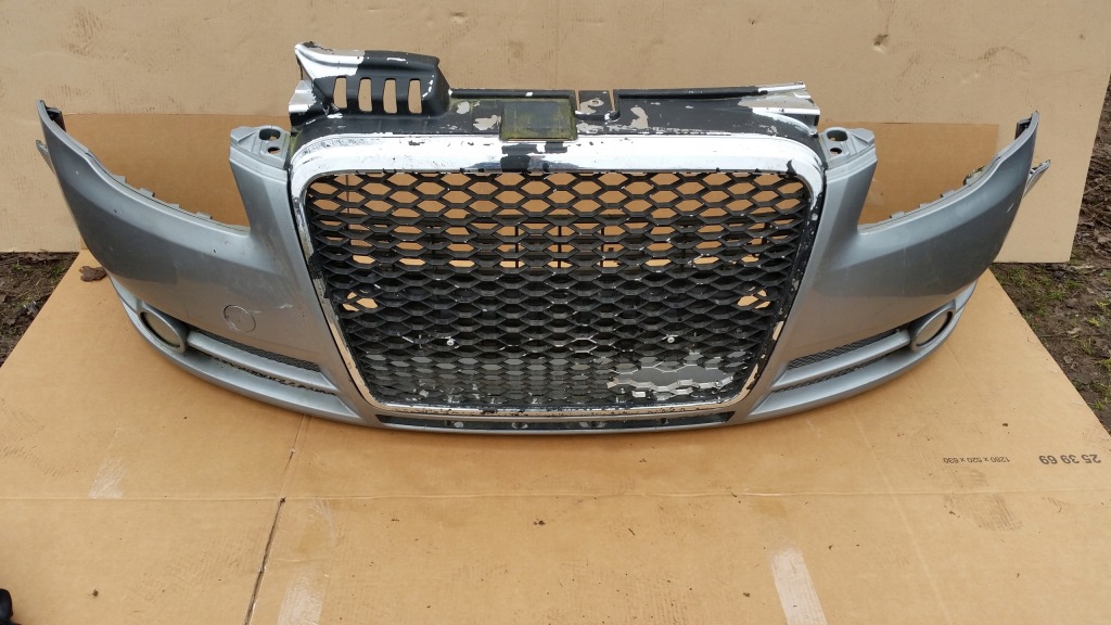 Купить Audi a4 b7 04-08 бампер передний перед