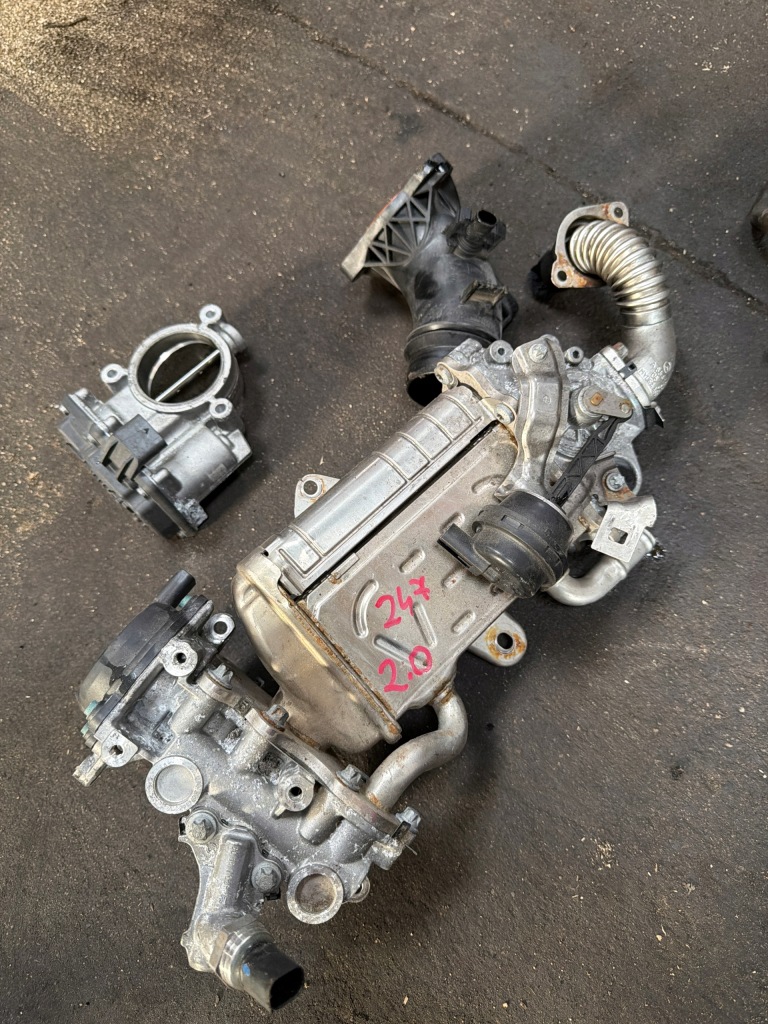 фото №1, Mercedes w247 w177 2.0 cdi радиатор выхлопных газов egr a6541400375