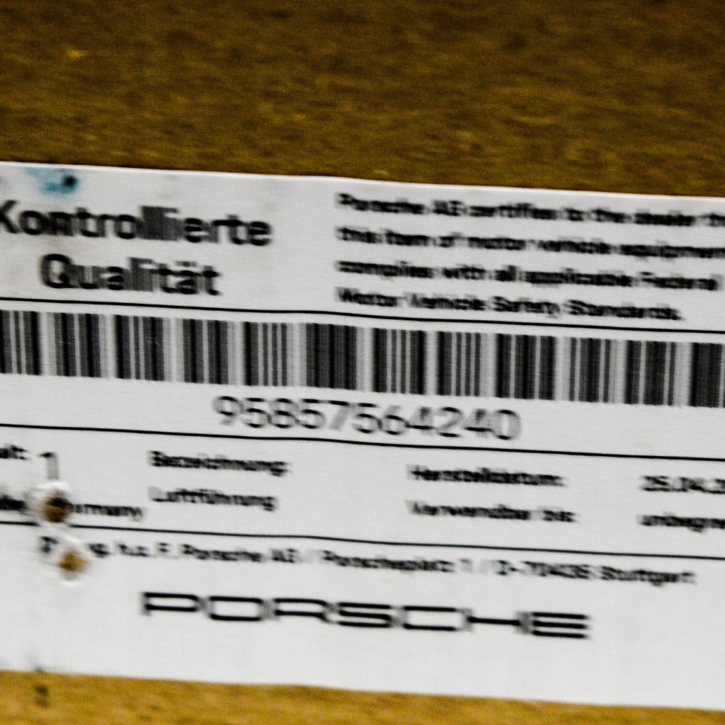 Porsche cayenne 92a задний правый  канал воздуха радиатора 95857564240 с Разборки