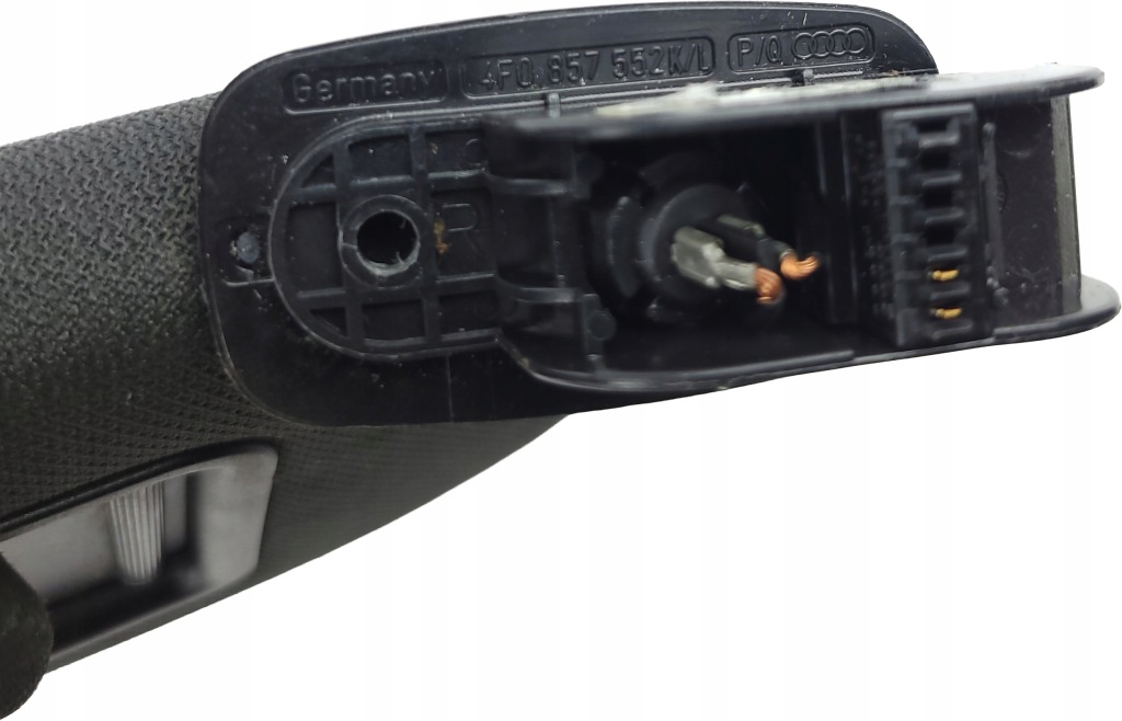 Audi a6 c6 рестайлинг  s-line накладка солнцезащитная козырёк правый  чёрный в Украине