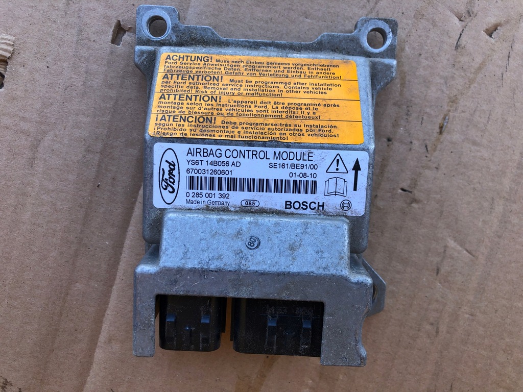 фото №1, Датчик подушка безопасности модуль ford puma mk1 ys6t14b056ad
