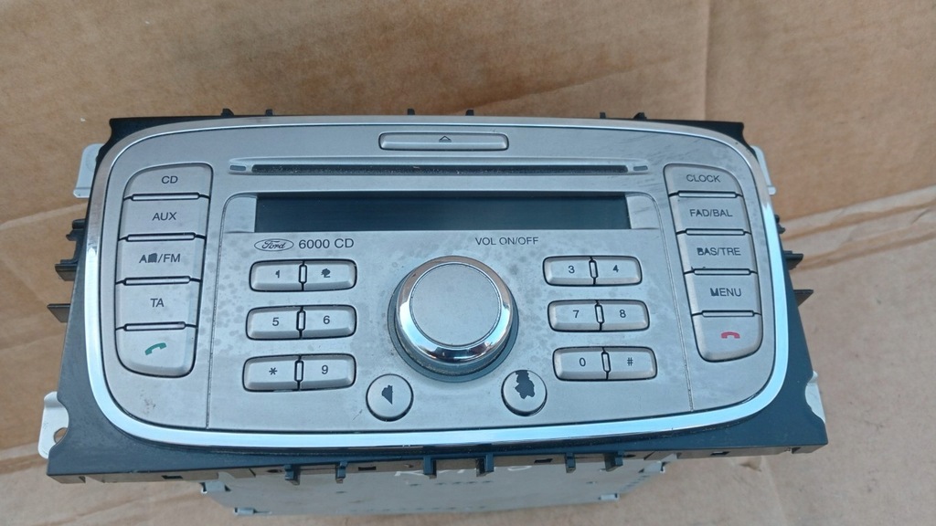 фото №1, Ford радио 6000 cd 8m5t-18c815-ab kod