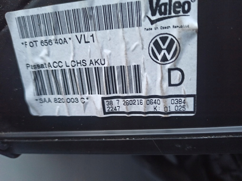 фото №8, Vw cc обігрівач 3aa820003c оригінал 2016r