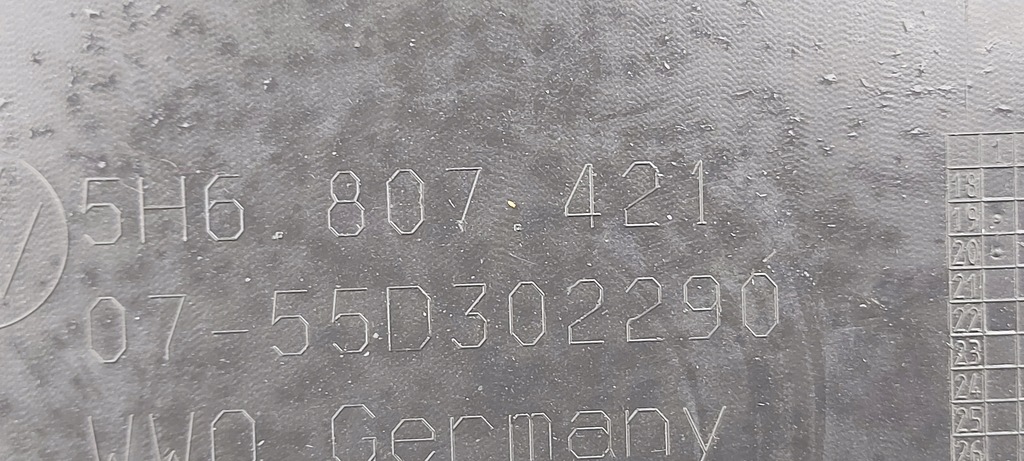 фото №7, Vw golf viii 8 hb бампер задняя pdc