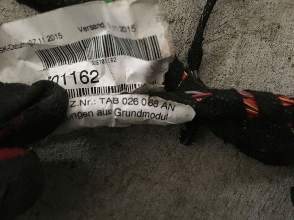 фото №9, Audi a4 a5 17- жгут электропроводка панели консоли tab026068an