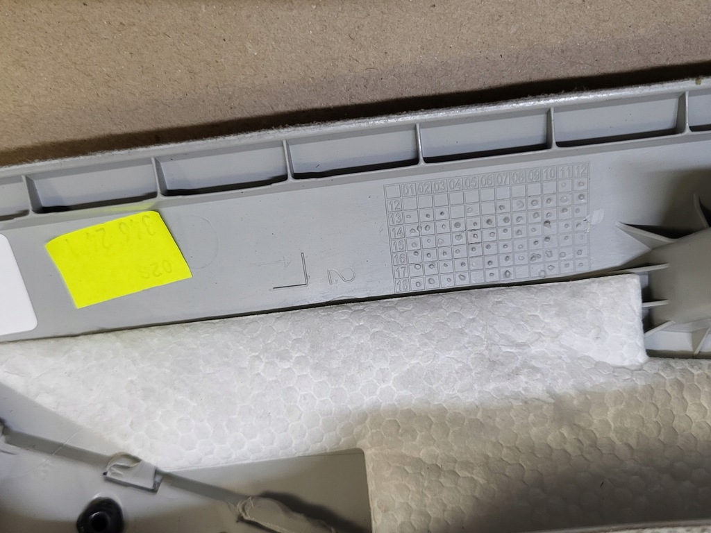 фото №11, Защита обшивка стойка a левый перед динамик vw golf vii 7 5g оригинальный номер eu