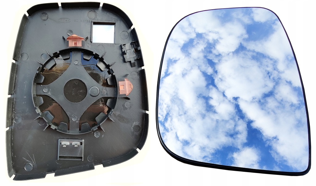 фото №1, Стекло вкладыш зеркало левый с подогревом do peugeot partner iii 2012-2018 lift