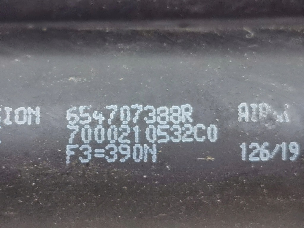 фото №9, Renault zoe 2019 комплект привід капот передньої