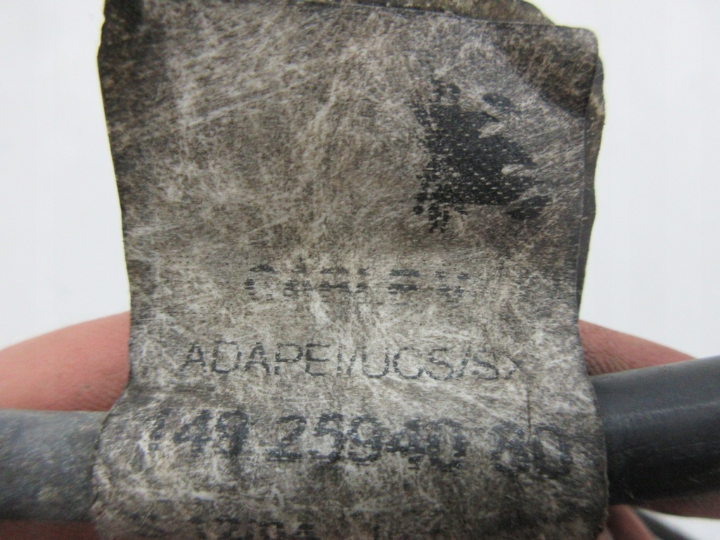 фото №5, Lancia phedra 01-10 шланг аккумулятор минусовой