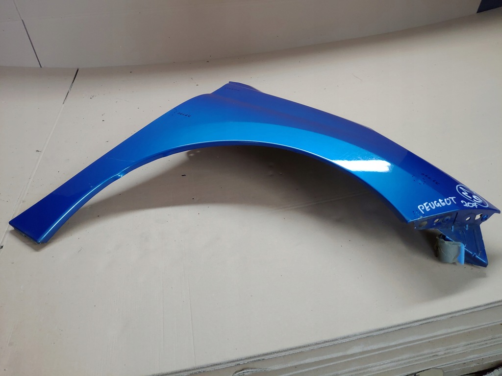 фото №12, Крила правий перед peugeot 207 niebieski lift