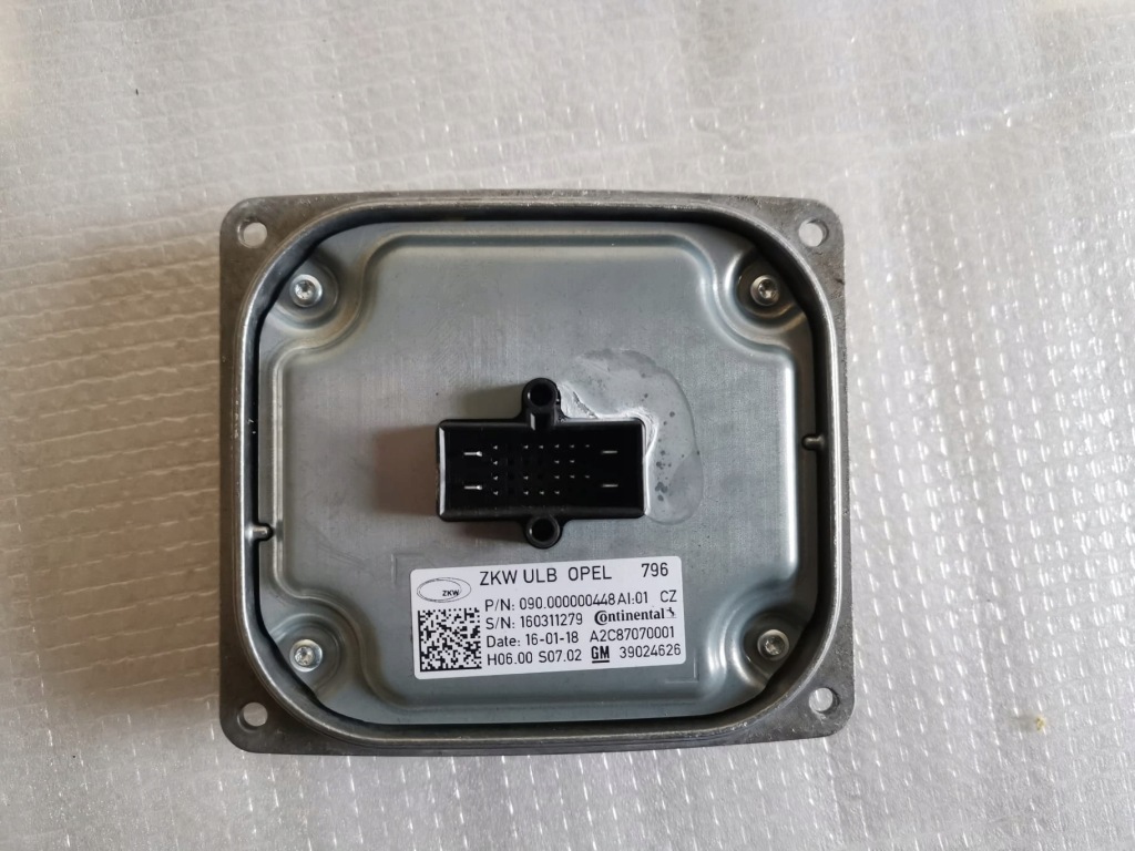 фото №1, Модуль led przewornica лампа opel astra k 39024626