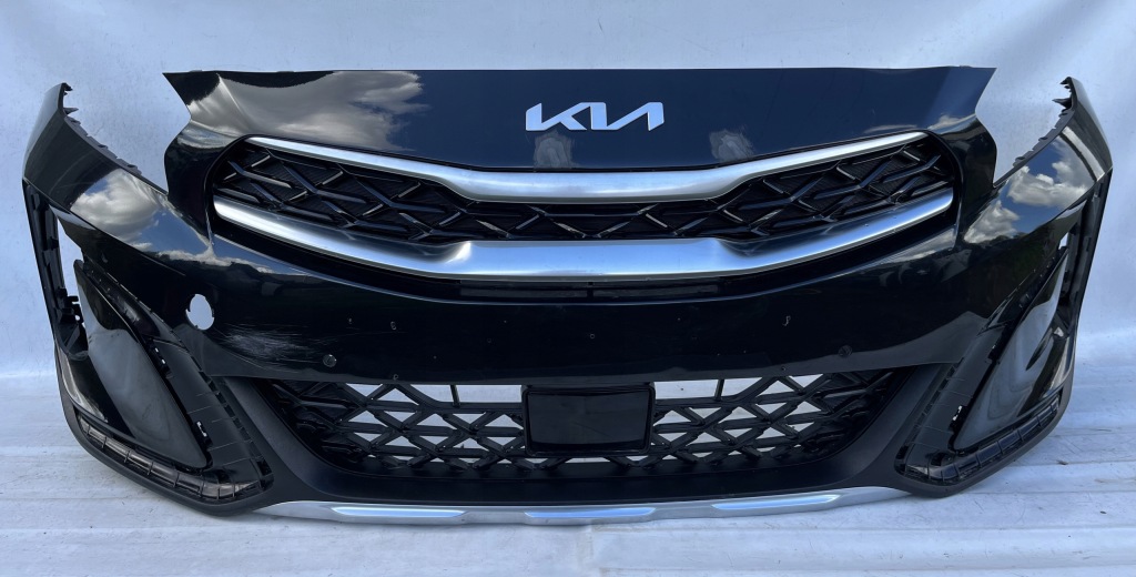 Купить Kia xceed x-ceed рестайлинг  23- бампер перед передний решётка радиатора оригинал