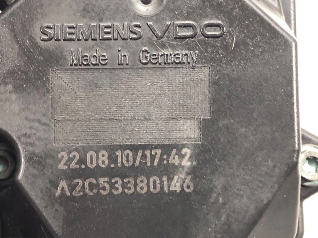 фото №5, Дросельна заслінка skoda fabia ii a2c53380146 1.4 80km 06-14