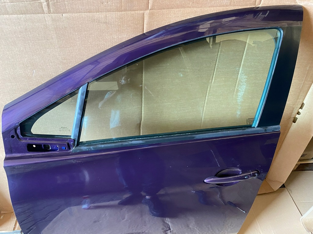 фото №7, Renault zoe дверь левая перед telnj стекло замок прокладка ручка петли