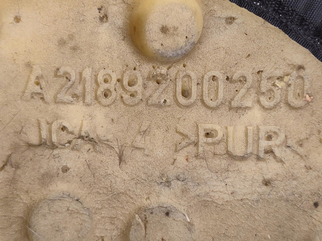 Купити Сидіння сидіння сидіння правий задня чорний шкіра mercedes w218 cls 2010–2018