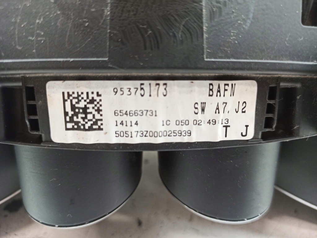 фото №8, Opel mokka 1.4t приборы приборы 95375173