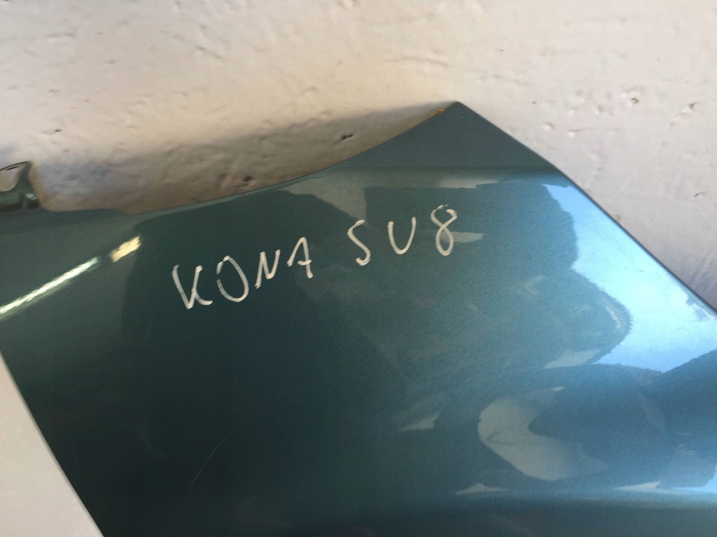 фото №6, Hyundai kona i крыло перед правый цвет su8