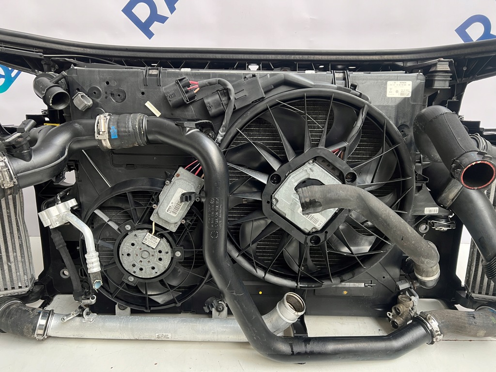 фото №14, Pas передній радіатор audi q7 4l 3.0 tdi