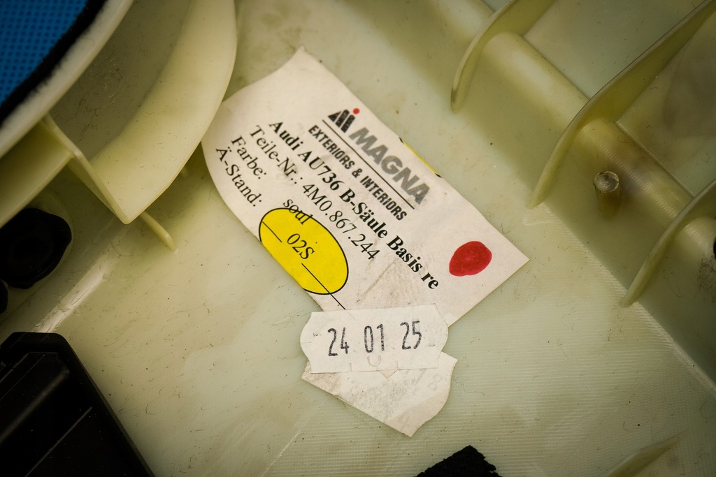 фото №9, Защита обивка стойка audi q7 4m 4m0867244 k23