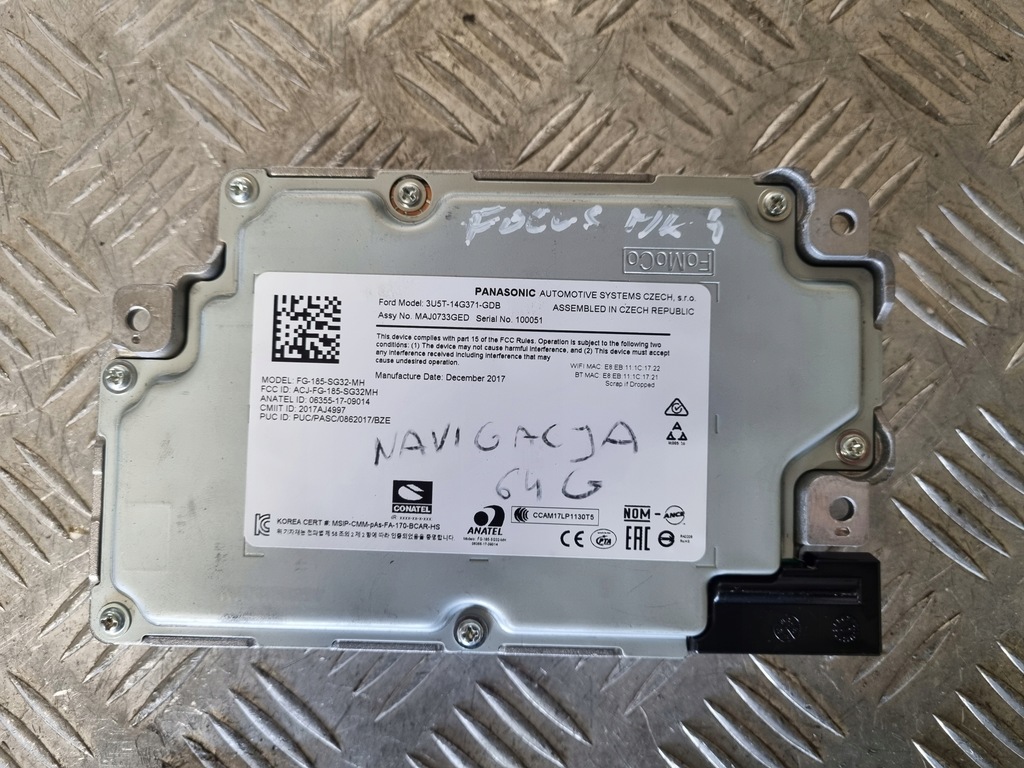 фото №5, Ford focus mk4 20 r модуль apim навігації sync3