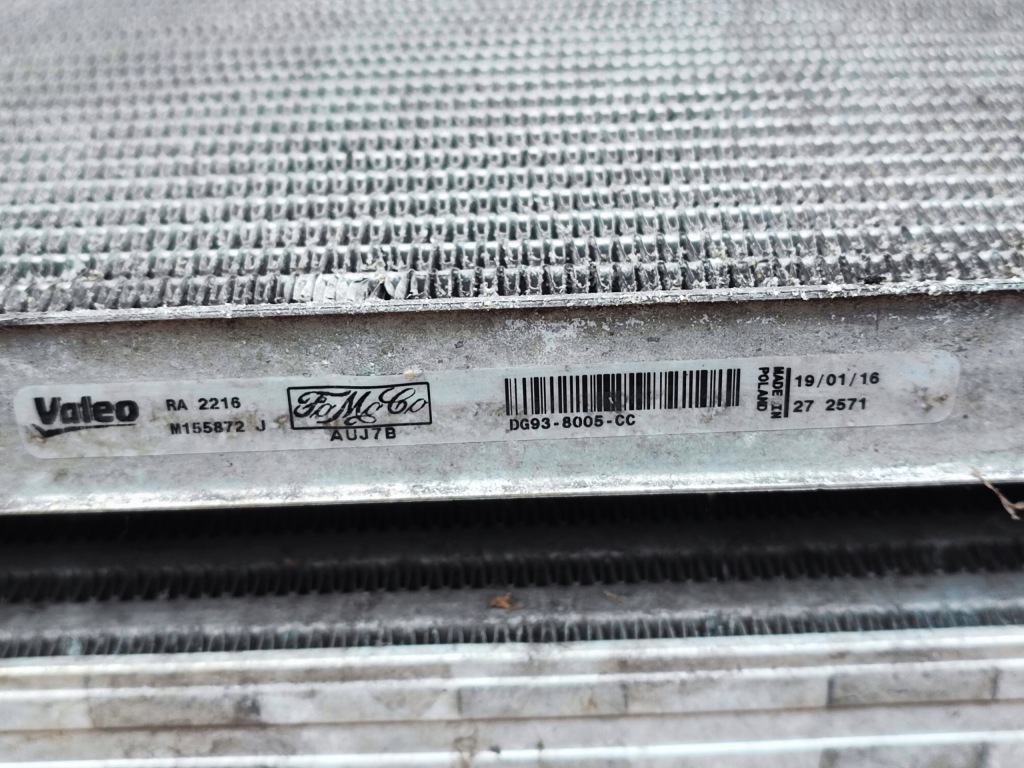 Ford mondeo mk5 2.0 tdci радіатор води комплект Недорого
