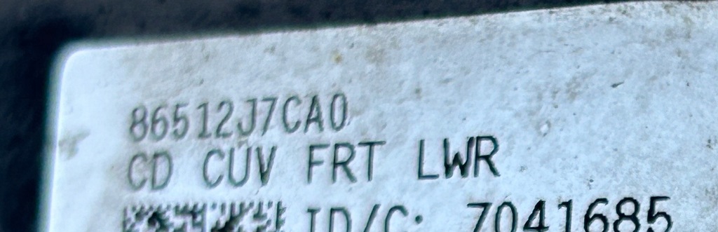 фото №10, Спойлер бампера перед kia xceed x-ceed 86512-j7ca0