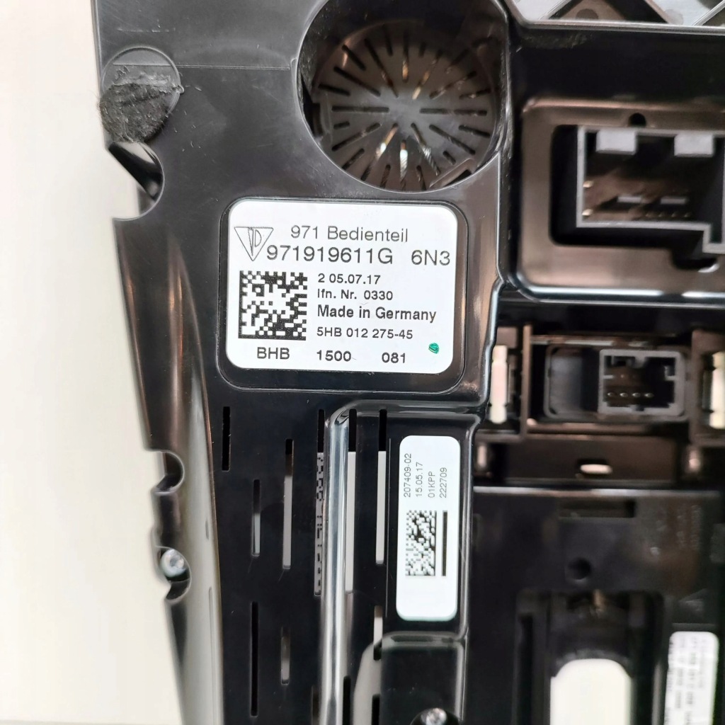 фото №7, Porsche panamera 971 2018 перемикач / вимикач обдув вентилятор